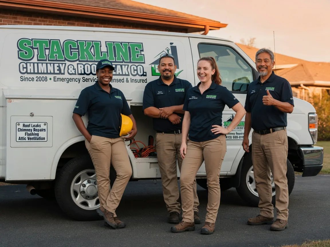 Chimney flashing repair company in Wheeler, WI